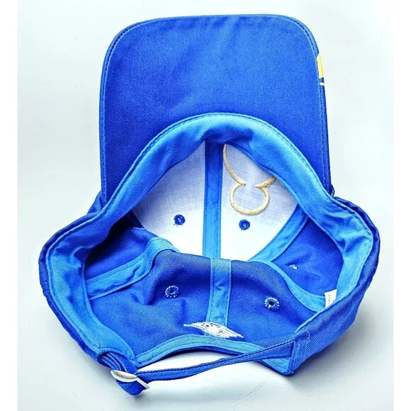 DISNEY DCL Hat Cruise Line Oceaneer Club Adj Blue Mickey Mouse Adult/Teen VGC - Picture 5 of 9